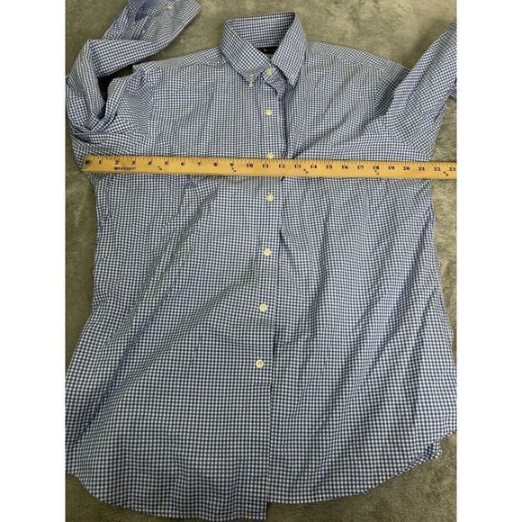 Ralph Lauren Long Sleeve Button Down Shirt Men's Size Large Blue - Picture 6 of 9